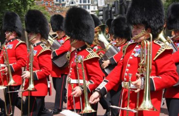 Marching Guards Of Queen In London